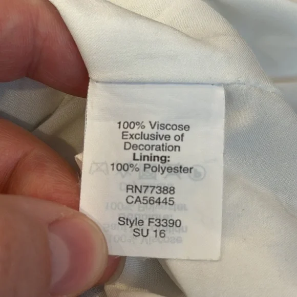 Madewell White and Black Patterned Dress - Picture 5 of 7